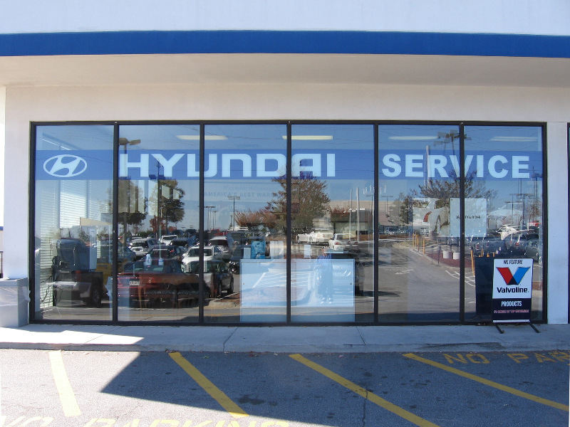 Digital Window Striping