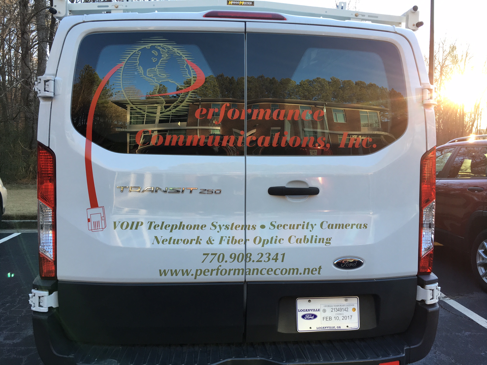 Vinyl Van Lettering