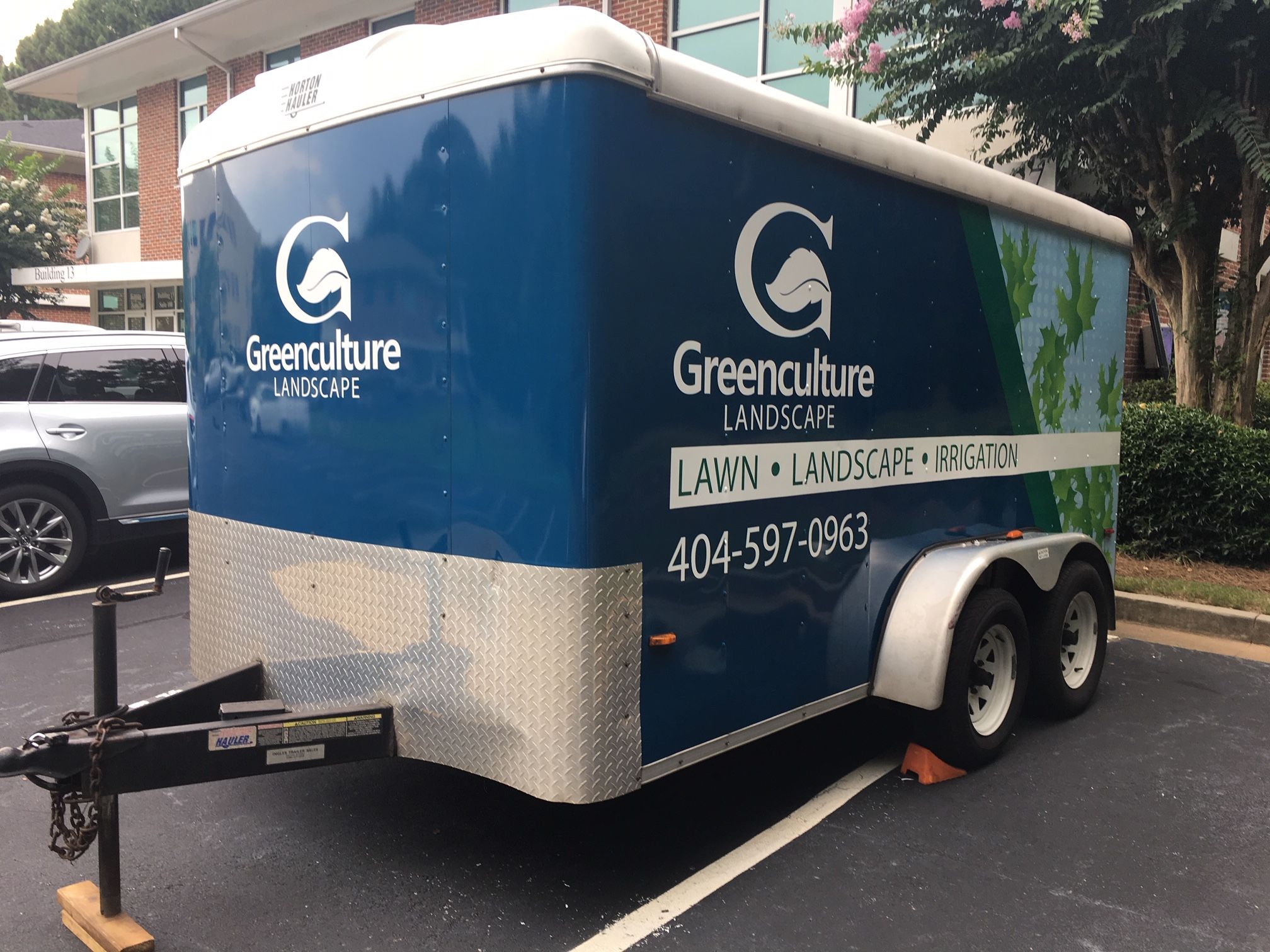 Greenculture Landscape Trailer Wrap