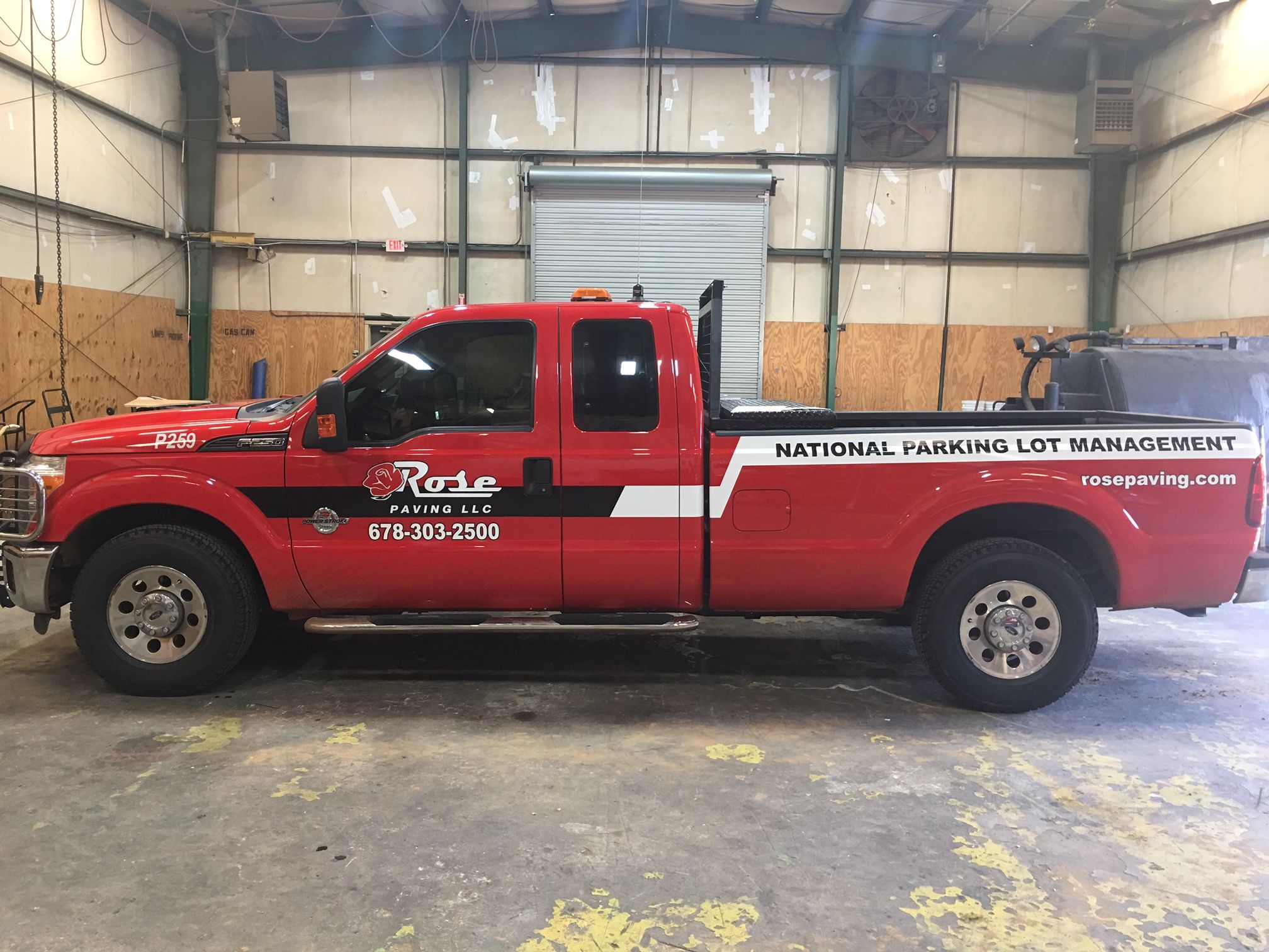 Fleet Vinyl Graphics and Lettering