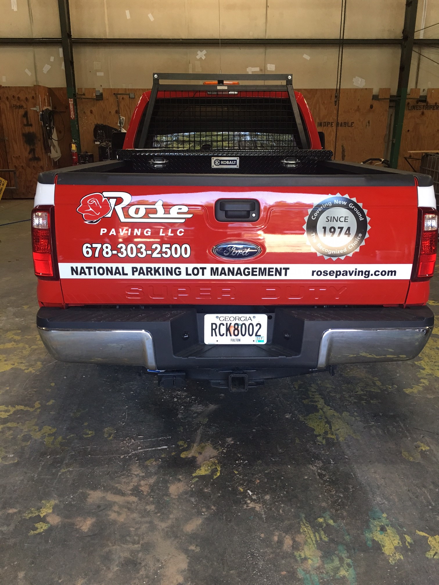 Fleet Vinyl Graphics and Truck Lettering