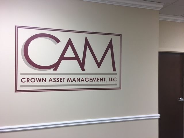 Custom High Tac Matte Vinyl Wall Logo