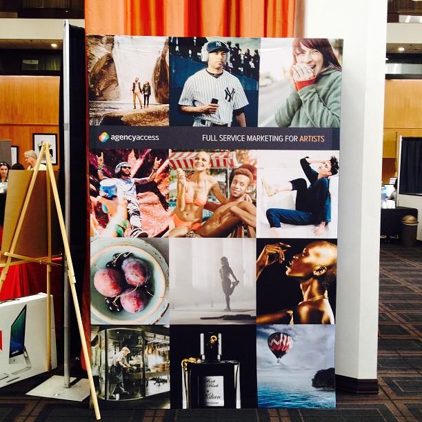 Pop-Up Sign w/ full color graphics