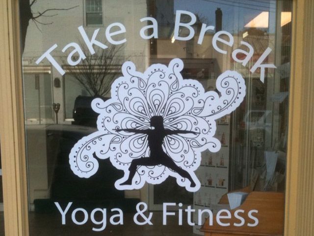 Storefront Glass Lettering and Logo