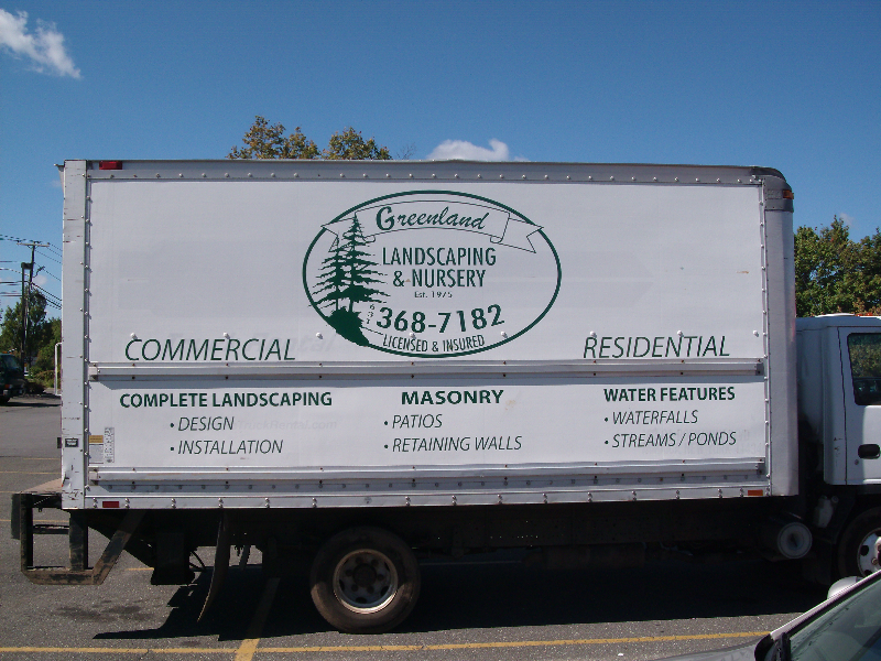 Box Truck Logo and Lettering