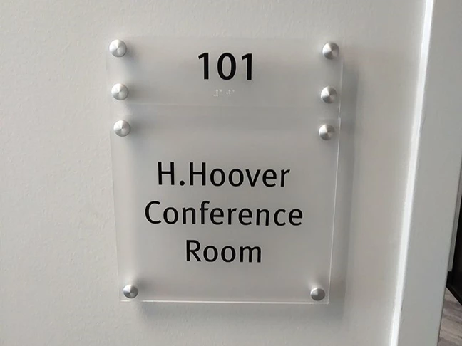 Custom ADA Conference Room Signs