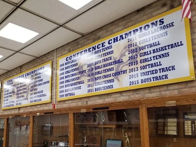 Championship Signs at Walkersville High School