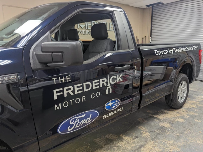 Updated Truck Graphics for Frederick Motor