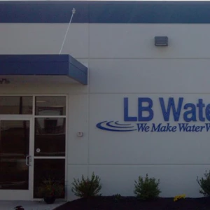 Formed Plastic Logo for LB Water