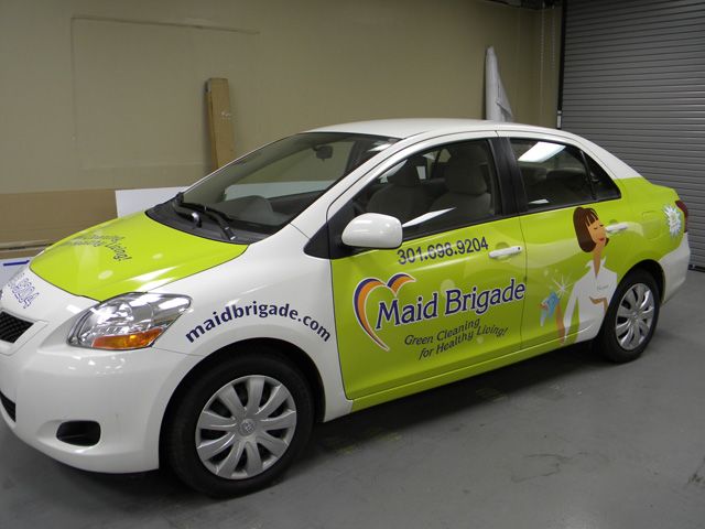 Partial Wrap for Maid Brigade