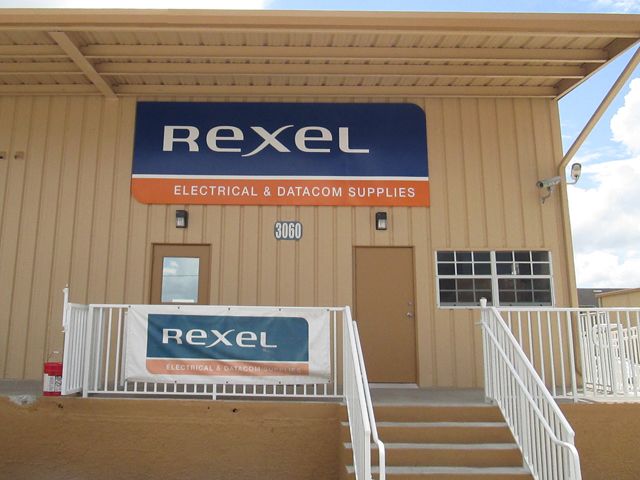 dimensional building sign panel