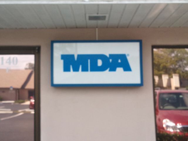 small illuminated lightbox