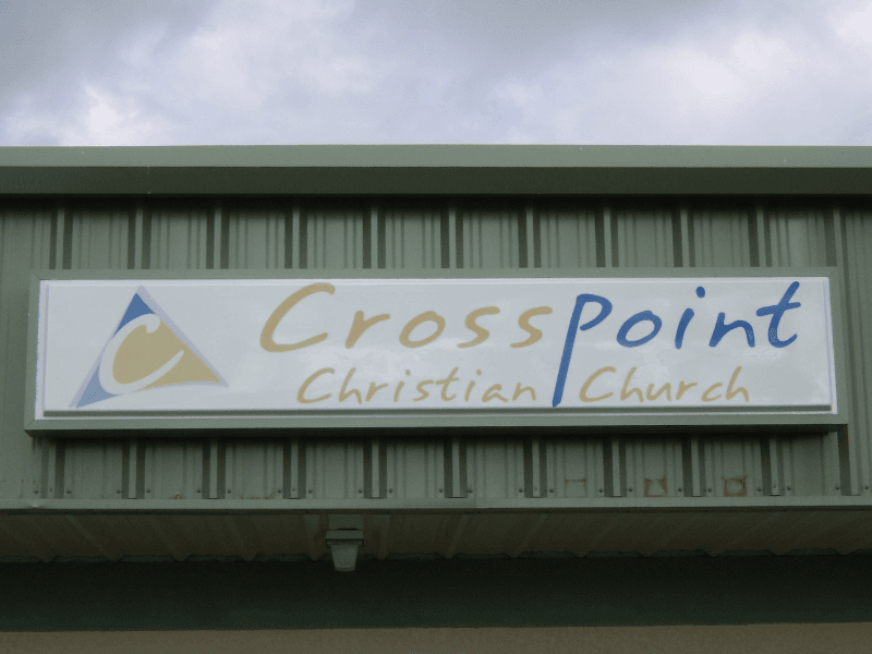 illuminated cabinet sign