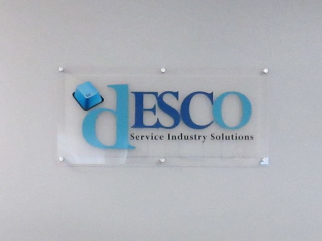 acrylic w/ standoffs