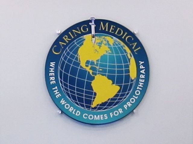 acrylic w/ standoffs