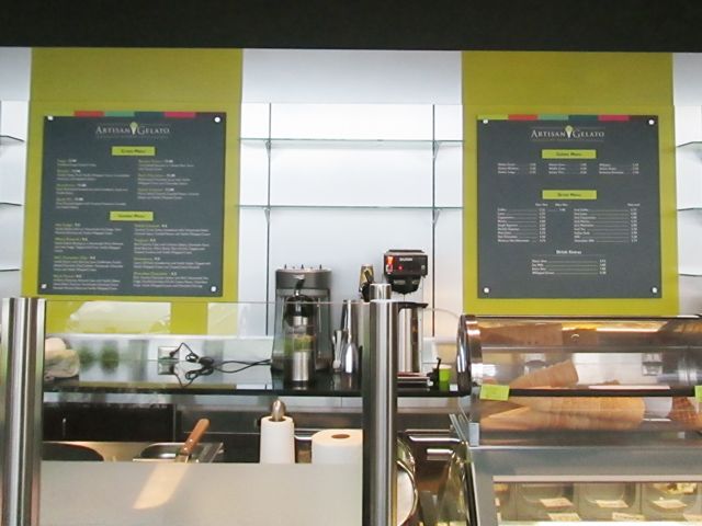 PVC menu boards