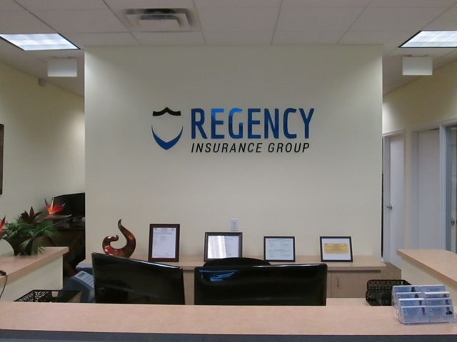 flat cut acrylic letters & logo