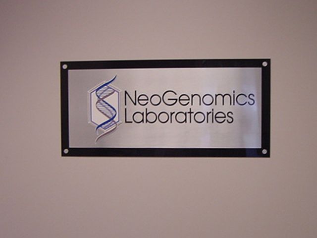 acrylic with standoffs