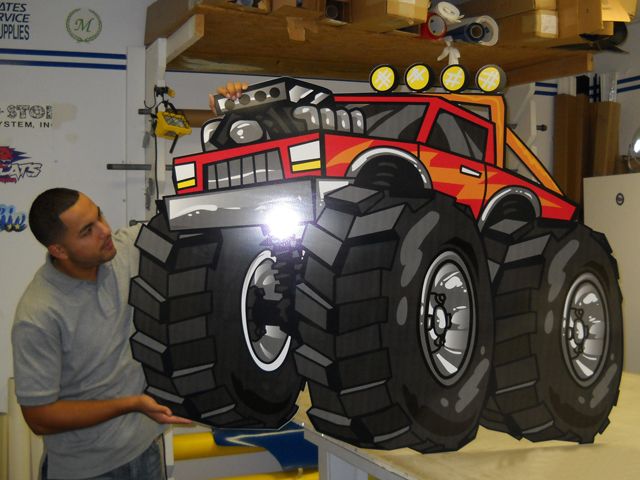 custom routed PVC for mud park