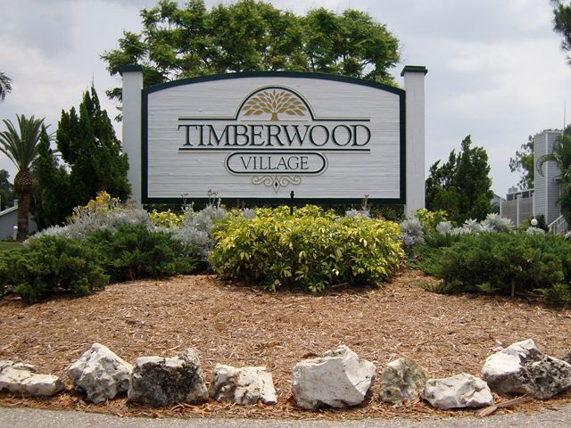 sandblasted entry sign