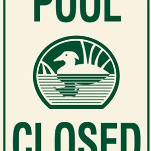 Custom Pool sign