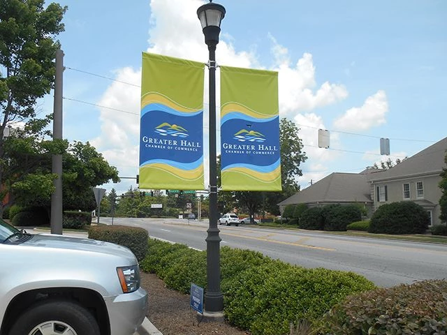Outdoor Pole Banners