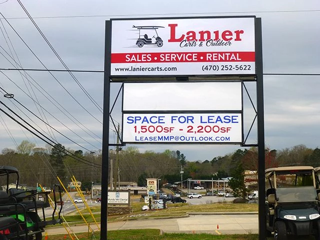Lighted Signs - Outdoor 